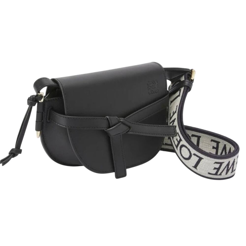 Loewe Black Mini Gate Dual Crossbody Bag NWT